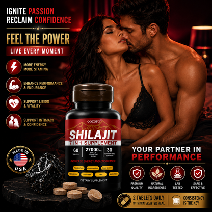 Shilajit 7-in-1 Energy & Vitality Supplement