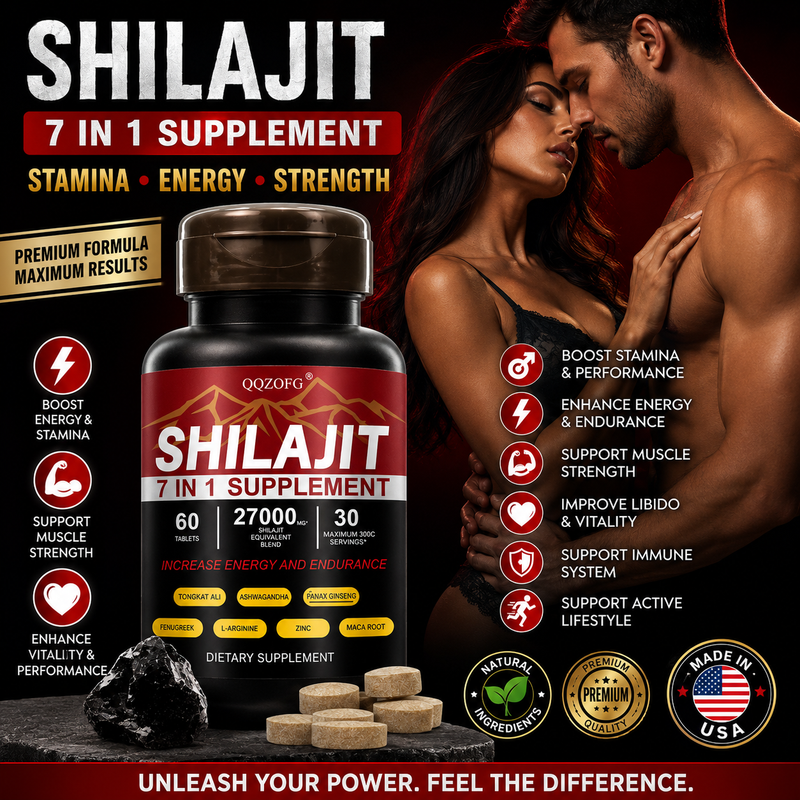 Shilajit 7-in-1 Energy & Vitality Supplement