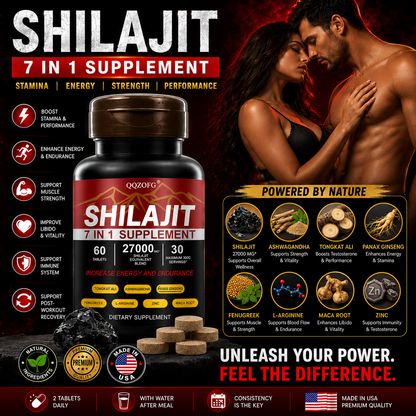Shilajit 7-in-1 Energy & Vitality Supplement